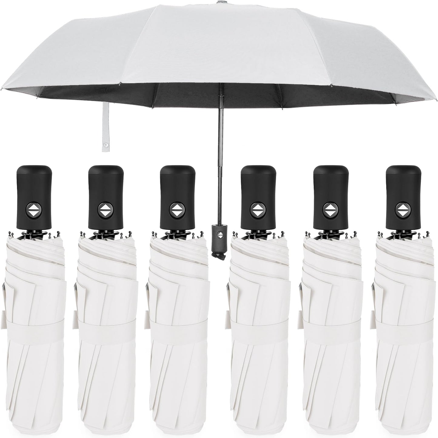 Jexine Windproof Travel Umbrella Compact Small