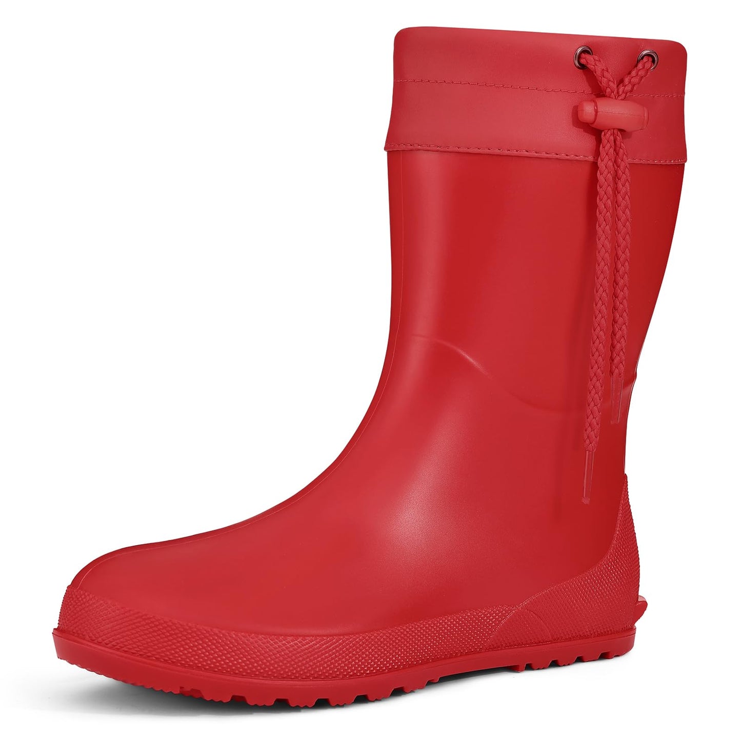 Asgard Women's Mid Calf Rain Boots Collar Gardening Boots Ultra Lightweight Portable Garden Shoes | Ultra-soft Waterproof Garden Shoes, Foldable Adjustable Collar Rubber Short Boots