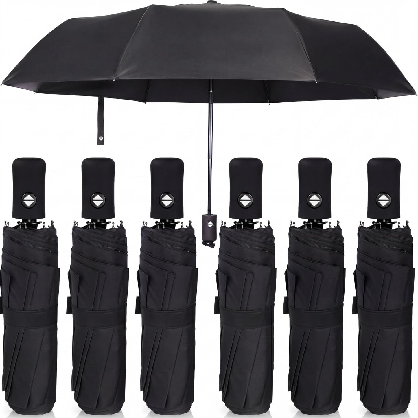Jexine Windproof Travel Umbrella Compact Small