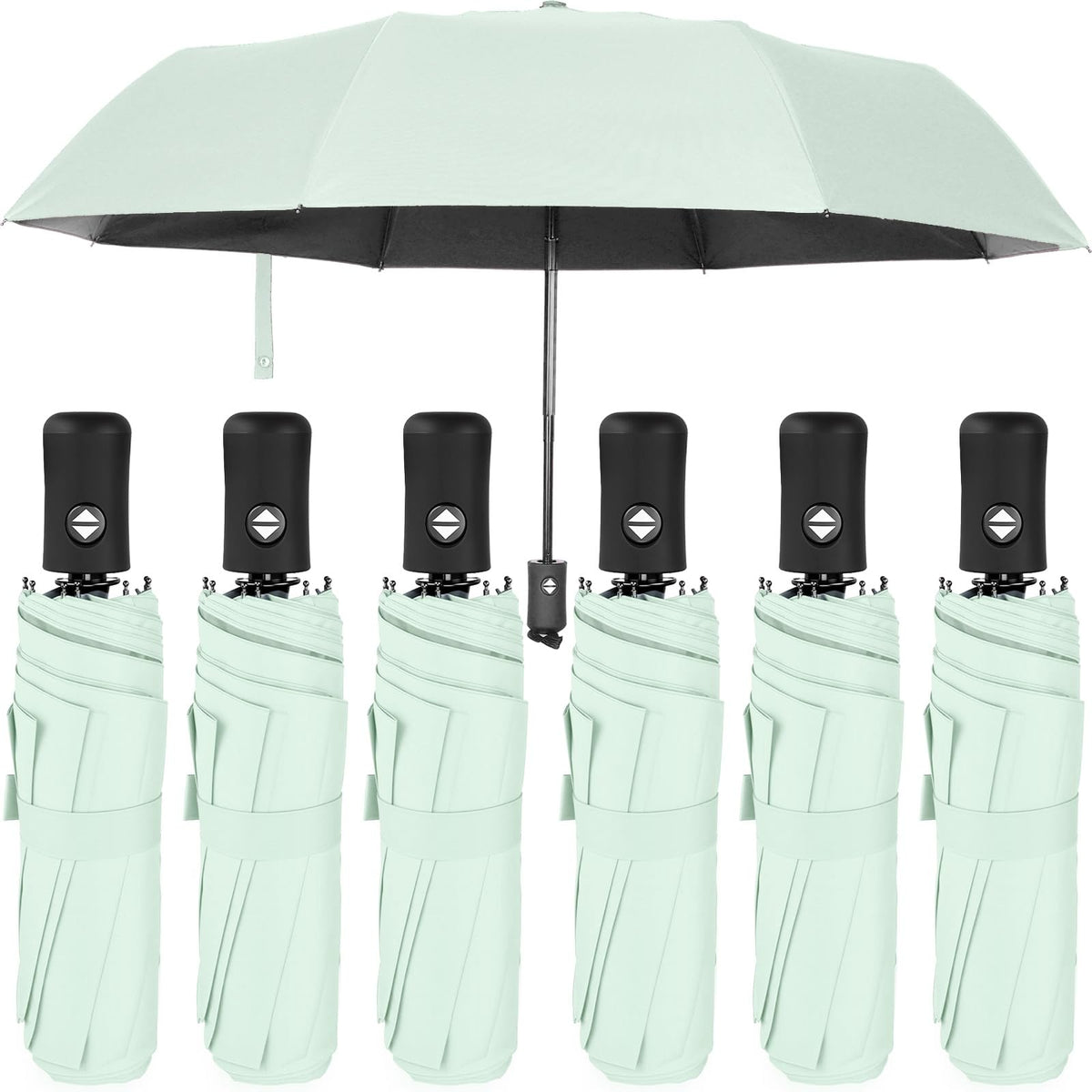 Jexine Windproof Travel Umbrella Compact Small