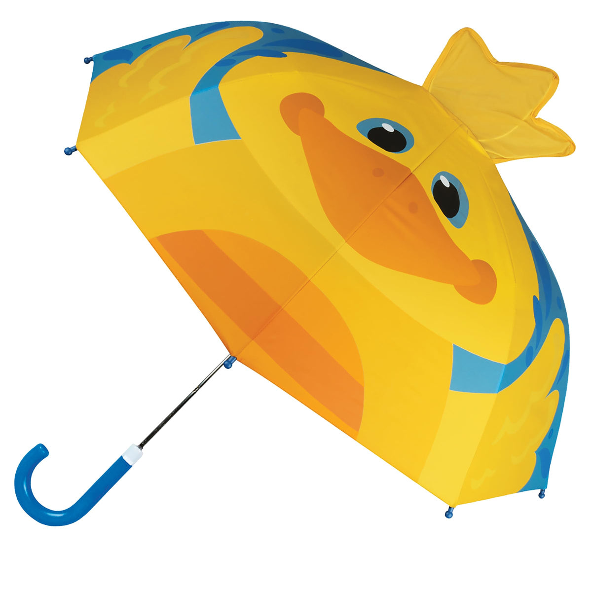 Stephen Joseph, 3D Pop Up Kids Umbrella, Cute Animals & Toddler Rain Umbrella Lightweight Easy Grip Handle for Boys Girls Ages 3-8