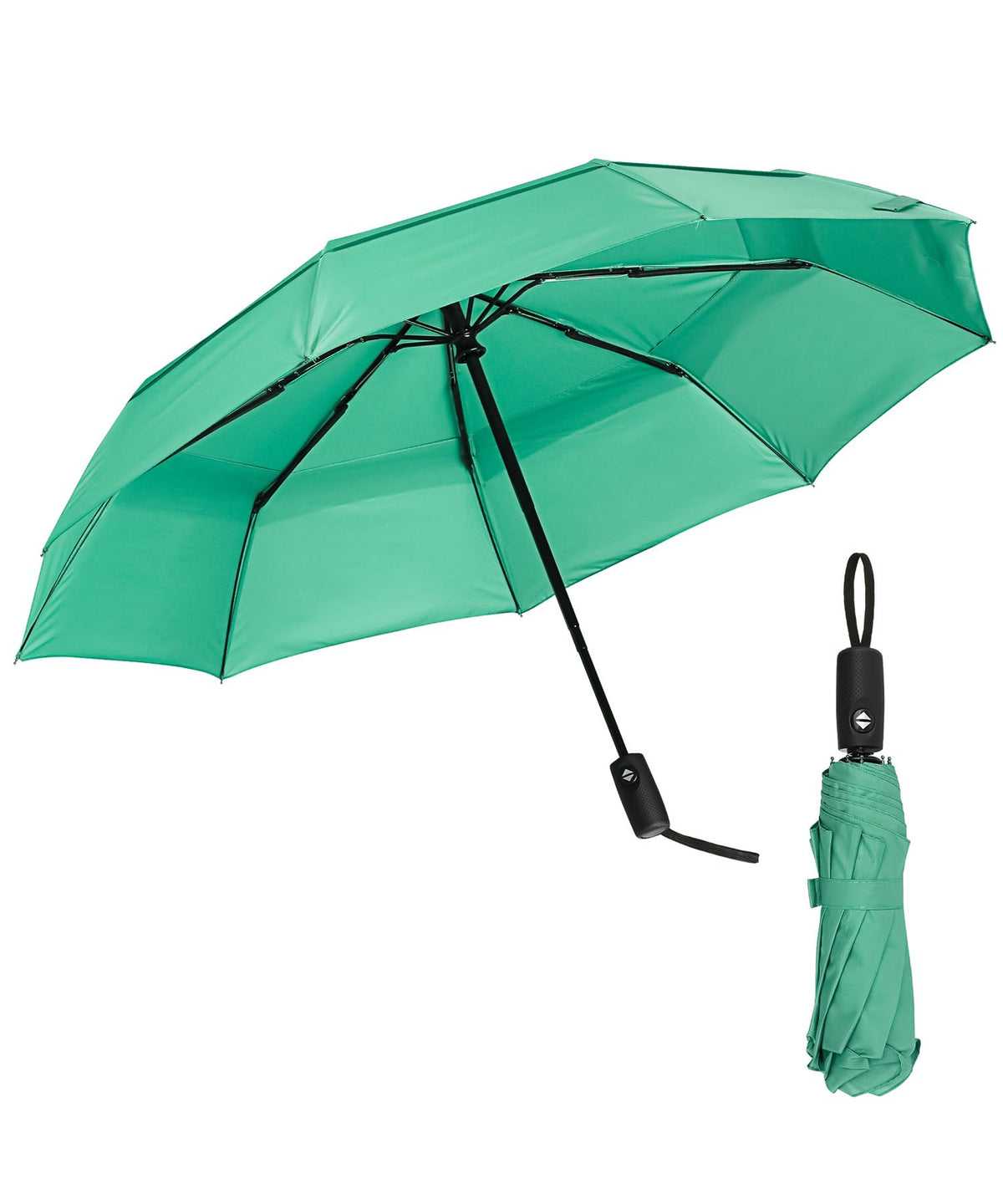 Mr. Pen- Windproof Travel Umbrella, Small Water-Resistant Automatic Folding Umbrella for Rain and Sun, Light, Compact and Portable for Women & Men, Fits Car & Backpack