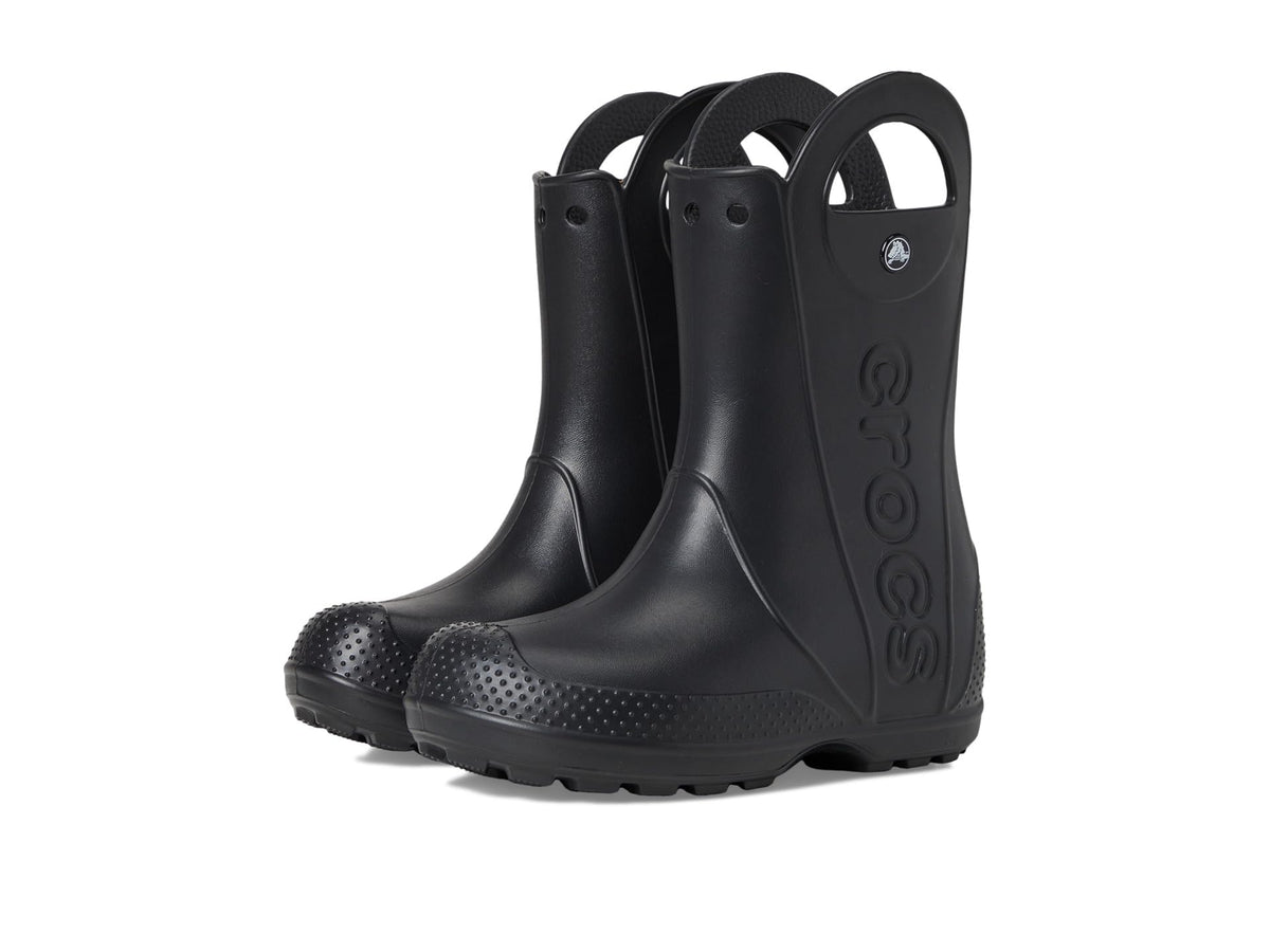 Crocs Kids' Handle It Rain Boots | Waterproof Slip On Shoes | Kids' Rain Boots