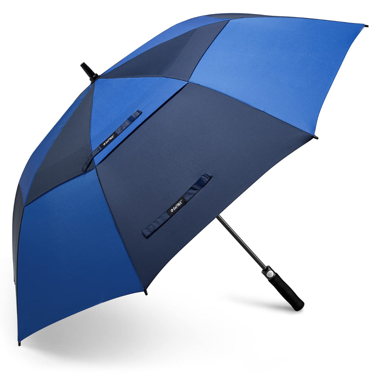 G4Free 47/54/62/68/72 Inch Golf Umbrella Windproof Auto Open Large Umbrella | Oversized Stick Umbrella, Extra Large, Vented Double Canopy, Waterproof 210T Pongee Fabric, Fiberglass Frame, EVA Foam Handle