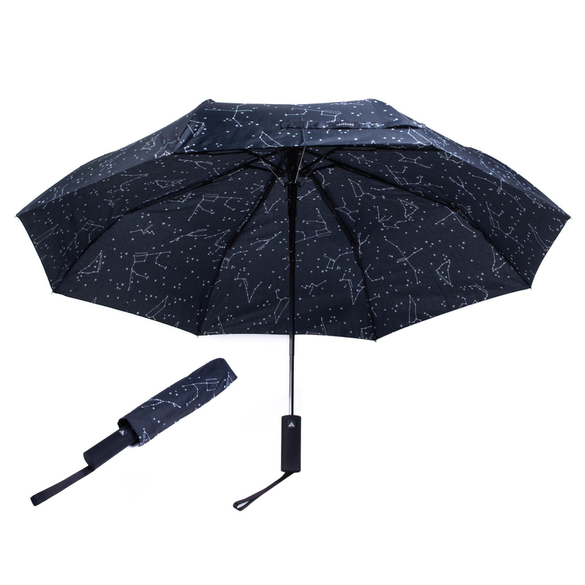 Compact Travel Umbrella with Auto Open – Windproof Folding Umbrella, Lightweight & Portable for Rain