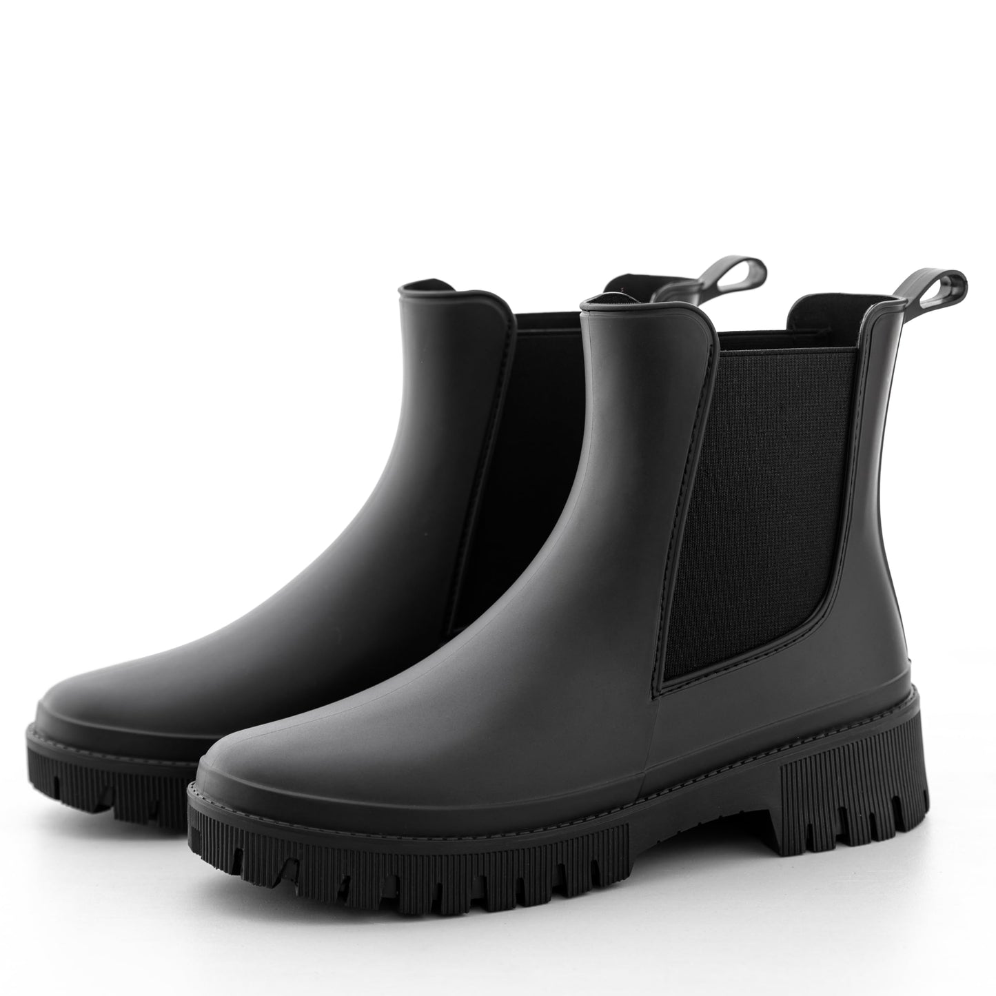 Women's Short Rain Boots Waterproof Chelsea Rain Boots For Ladies