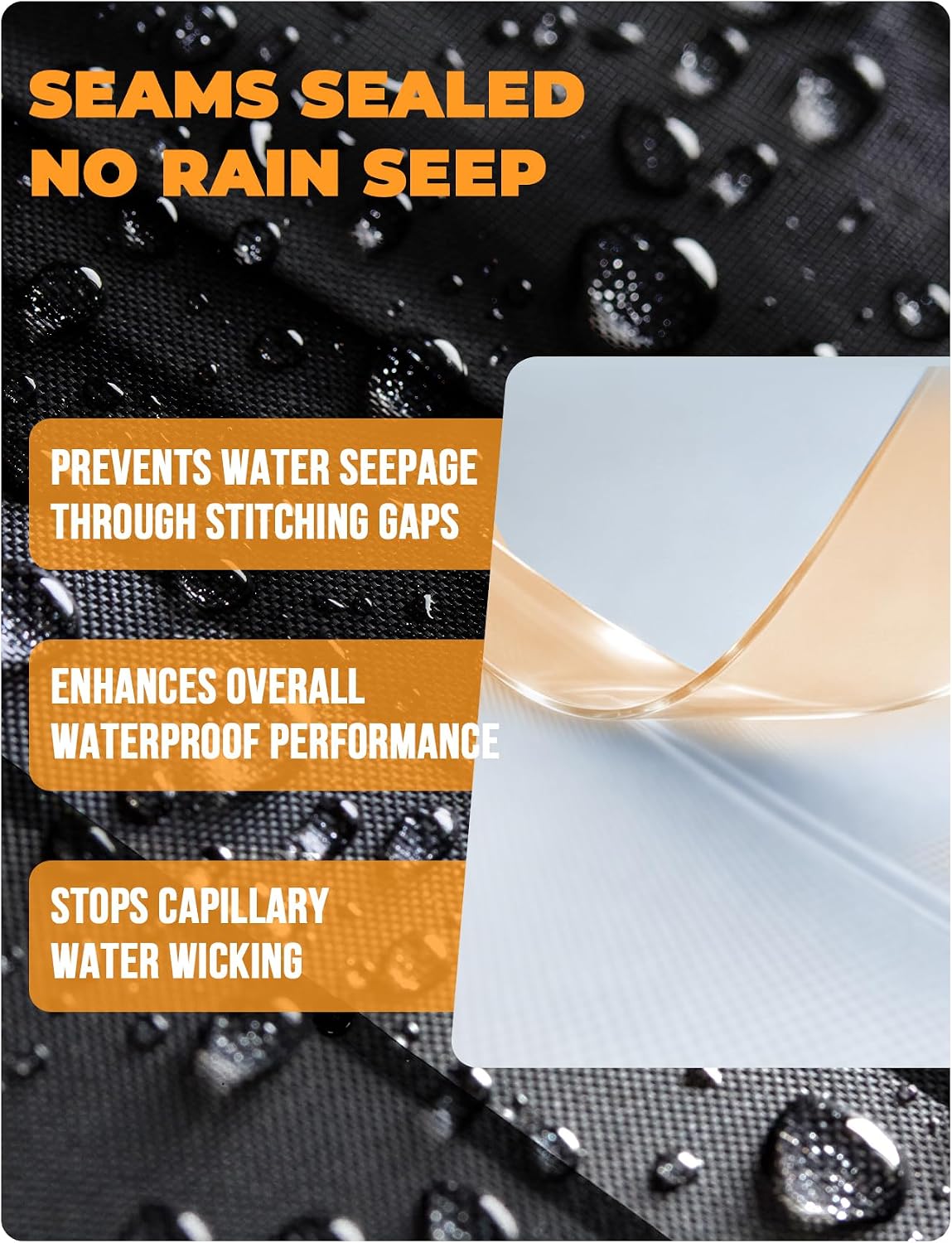 ANYOO Hooded Rain Poncho for Adult Waterproof Lightweight Raincoat | Reusable Rain Jacket for Men Women Portable Pouch & Packable Design,Emergency Travel Rain Ponchos for Outdoor Hiking Camping