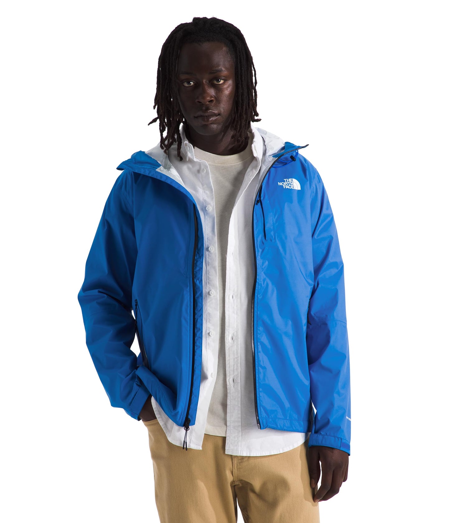 THE NORTH FACE Women's Venture 2 Waterproof Hooded Rain Jacket | Raincoat With Breathable Dryvent 2.5l Fabric, Pit-zips