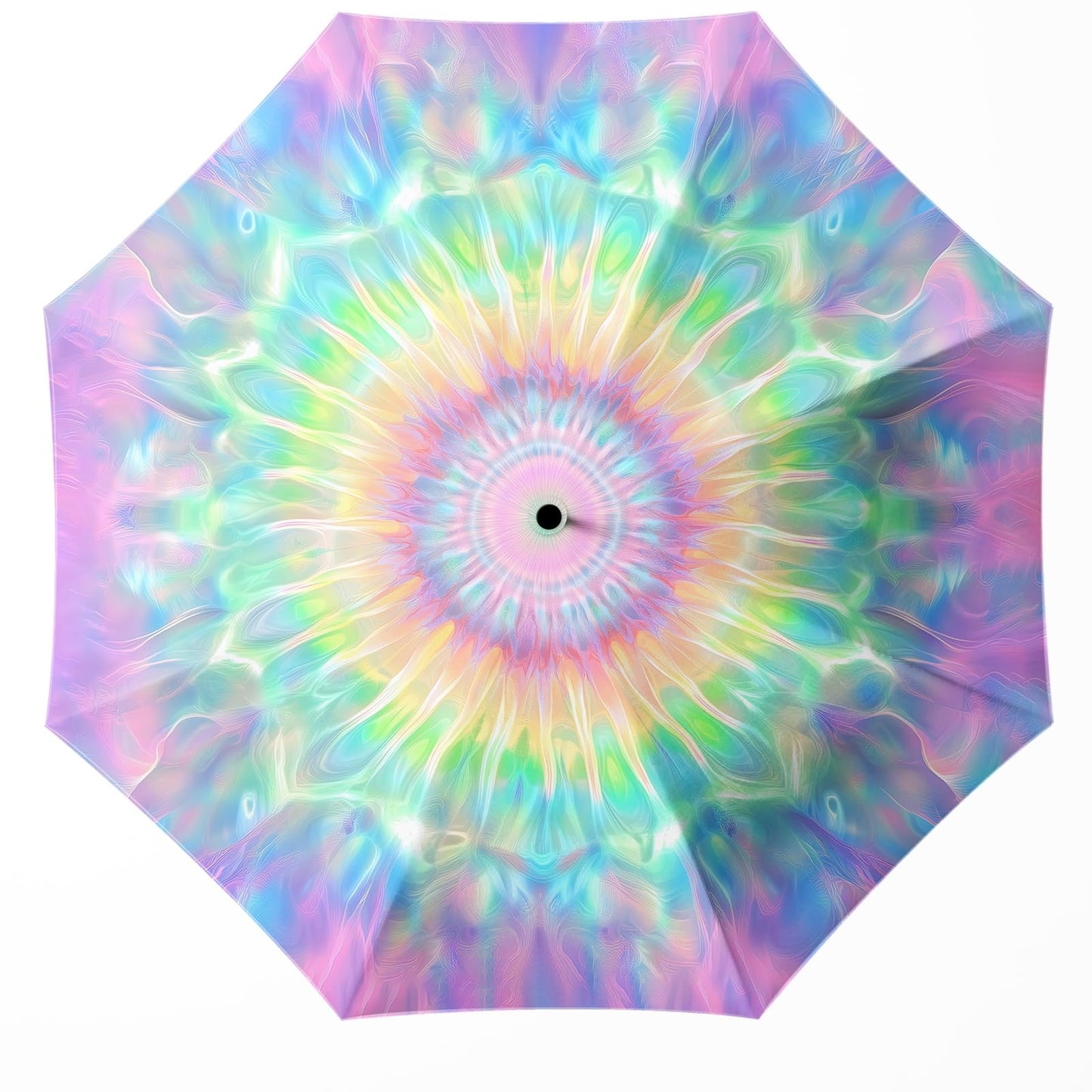 Folding Umbrella, Automatic Small Compact, Sun & Rain | Portable & Lightweight, 8 Ribs, Windproof, UV Protection, for Travel, Outdoor, Commute & Women