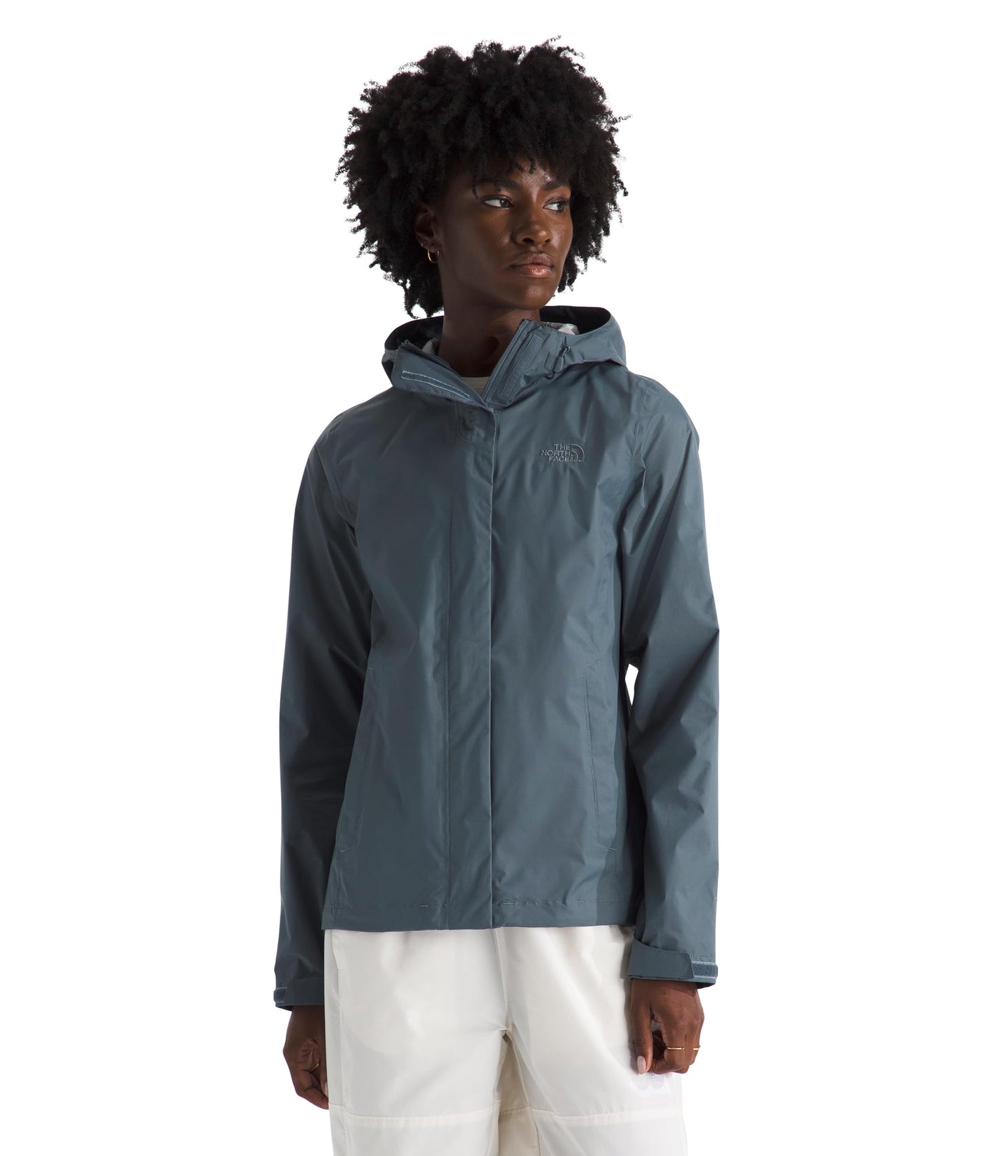 THE NORTH FACE Women's Venture 2 Waterproof Hooded Rain Jacket | Raincoat With Breathable Dryvent 2.5l Fabric, Pit-zips