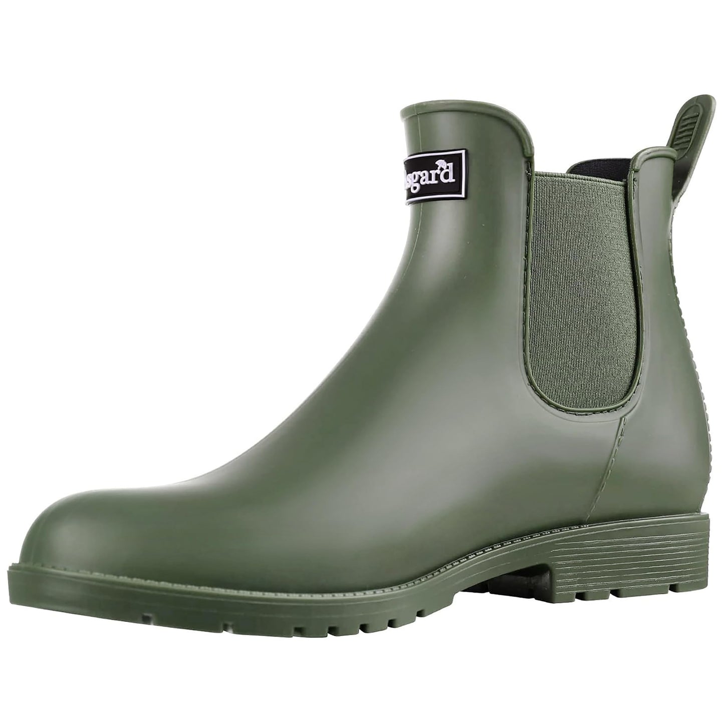Asgard Women's Ankle Rain Boots Waterproof Chelsea Boots | Stylish Matte Finish, Easy On&Off, Non Slip, Ideal for Rainy Commute