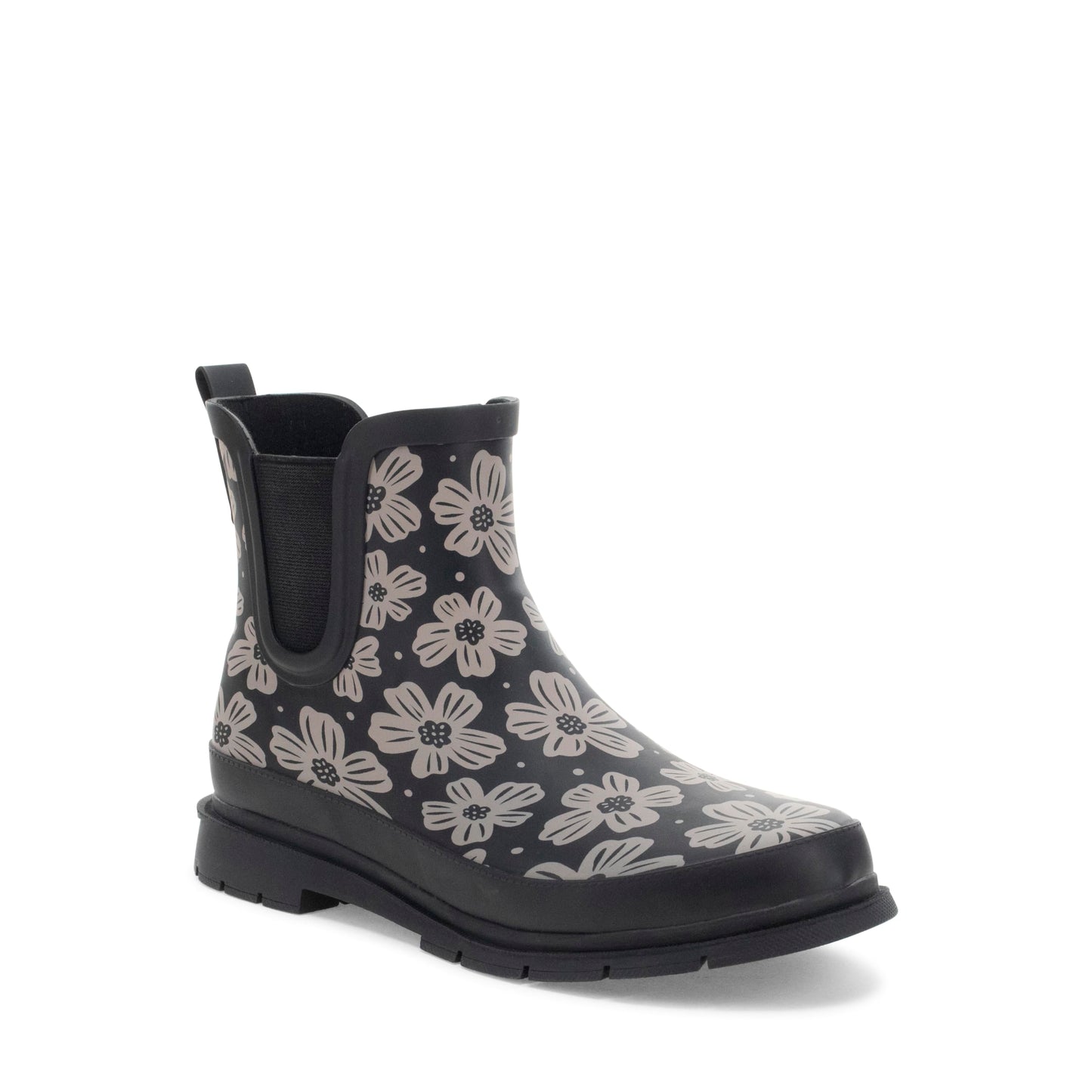 Western Chief Women's Waterproof Pull-On Chelsea Rain Boot with Fun Prints | Ladies slip-on ankle boots with rubber sole, cushioned EVA insole, built for wet days and styled for any occasion