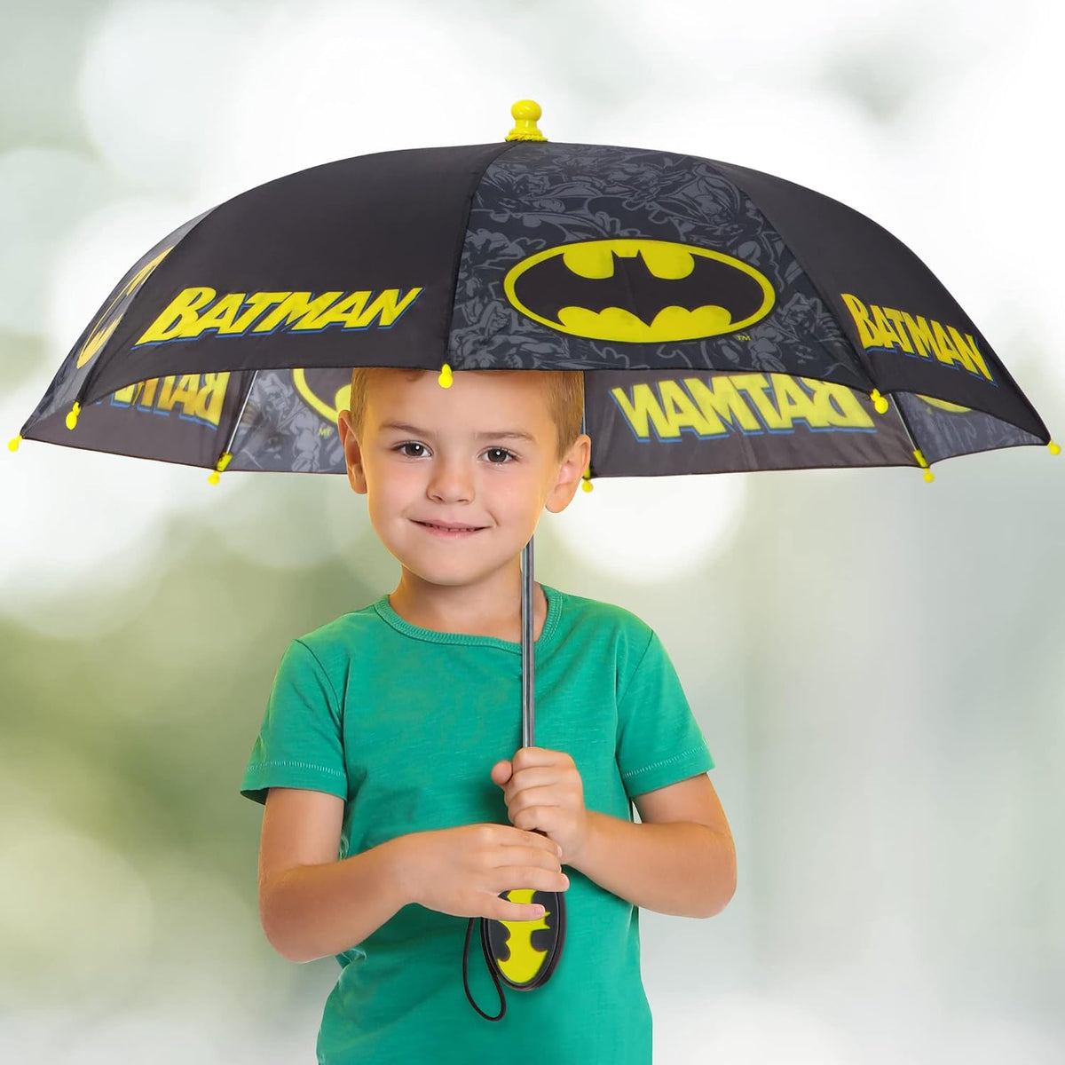 Kids Character Umbrella Sesame Street, Batman, MLP, and more, Lightweight, rainwear for ages 3-6