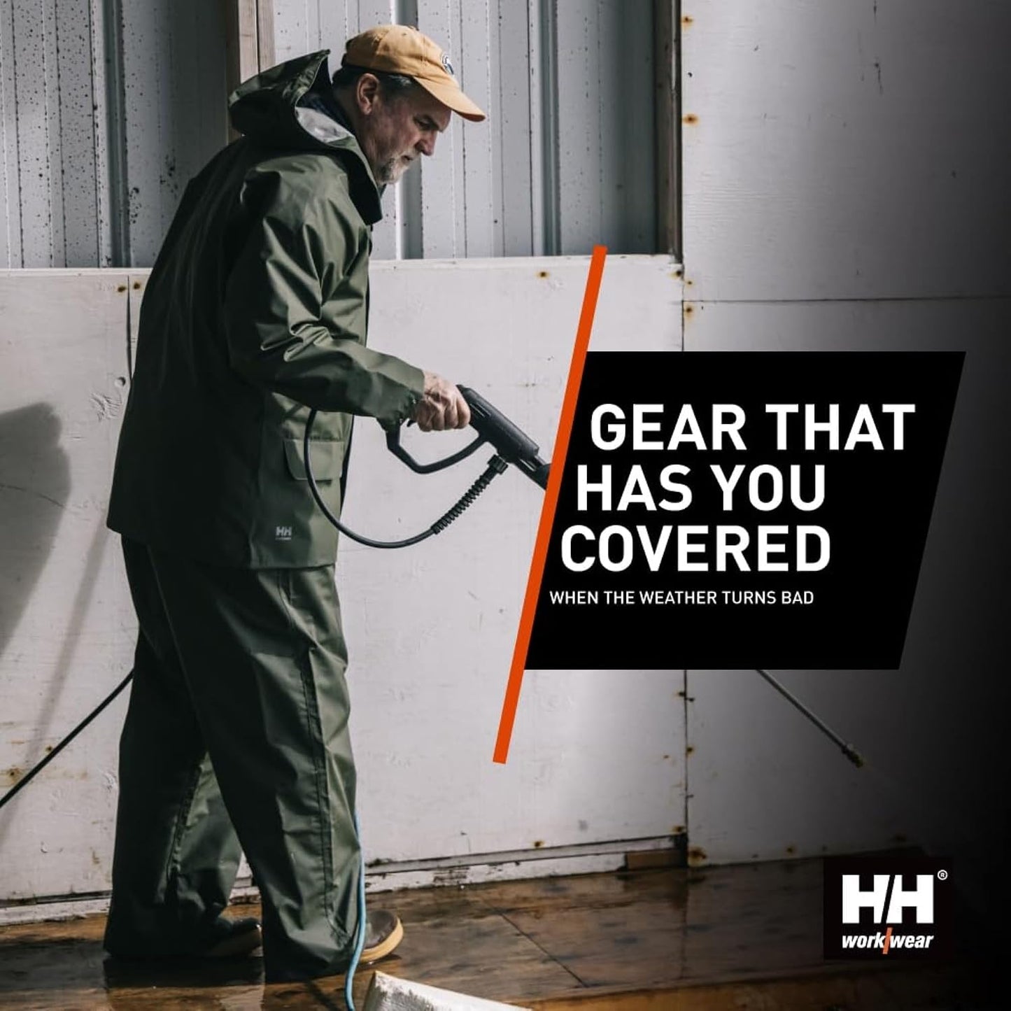 Helly Hansen Mandal Waterproof Bib Overalls for Men, Fishing Pants | Zippered Chest Pocket, Straight-Cut Legs, Elastic Suspenders, Work Bibs for Men, Heavy Duty Rain Gear, Bib Overalls Men