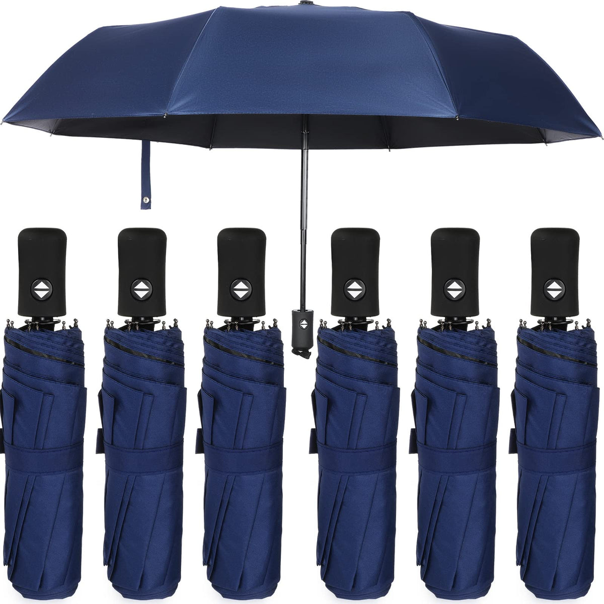 Jexine Windproof Travel Umbrella Compact Small