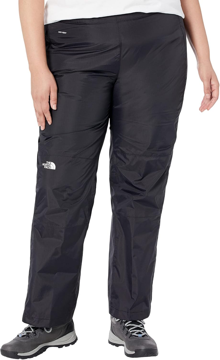 THE NORTH FACE Women's Antora Rain Pant | Waterproof & Breathable With Elastic Waistband, Adjustable Internal Drawcord