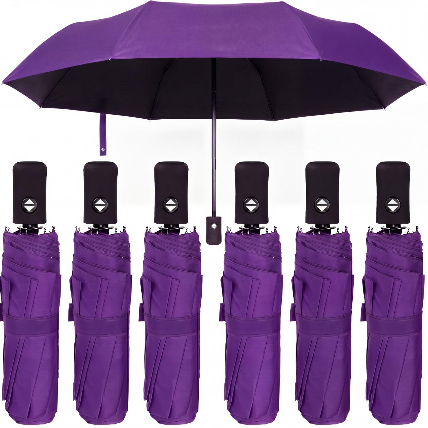 Jexine Windproof Travel Umbrella Compact Small