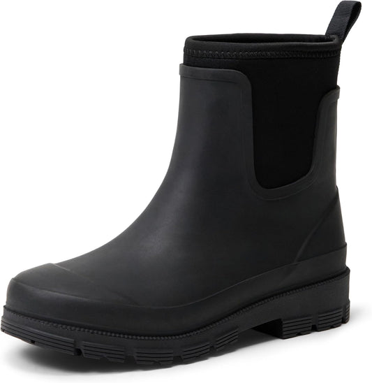 Amazon Essentials Women's Chelsea Ankle Rain Boot