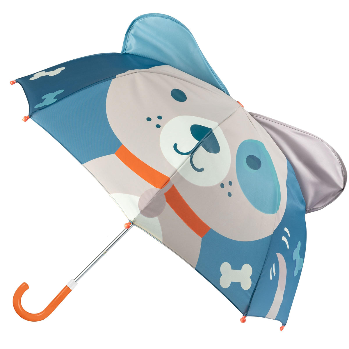 Stephen Joseph, 3D Pop Up Kids Umbrella, Cute Animals & Toddler Rain Umbrella Lightweight Easy Grip Handle for Boys Girls Ages 3-8