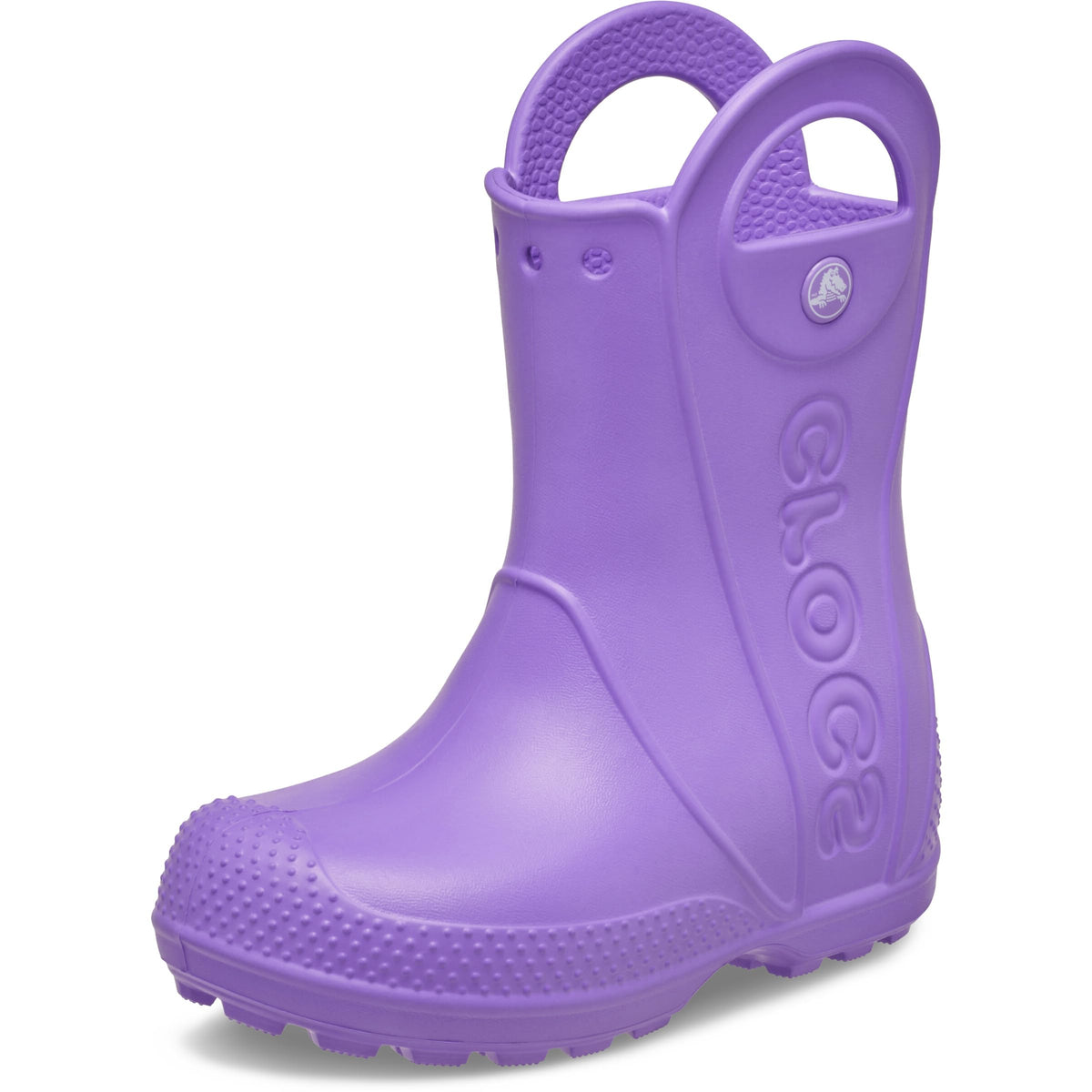 Crocs Kids' Handle It Rain Boots | Waterproof Slip On Shoes | Kids' Rain Boots