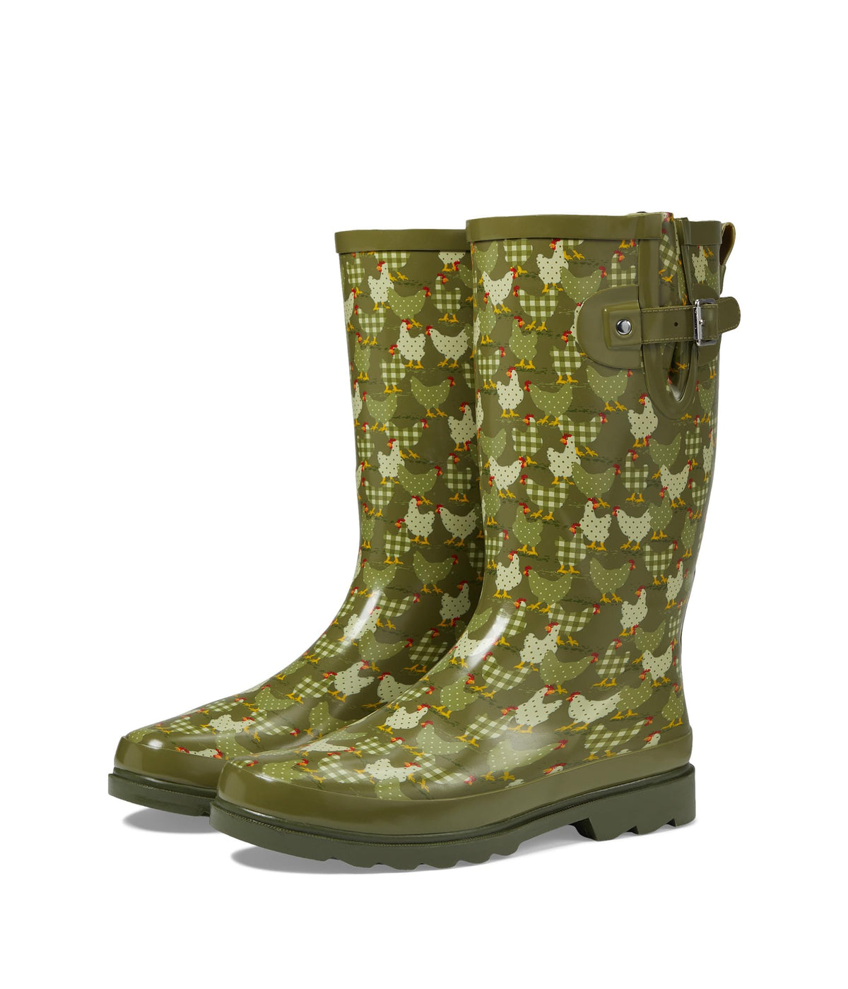 Western Chief Women's Tall Waterproof Rain Boot Outdoor Garden Shoes