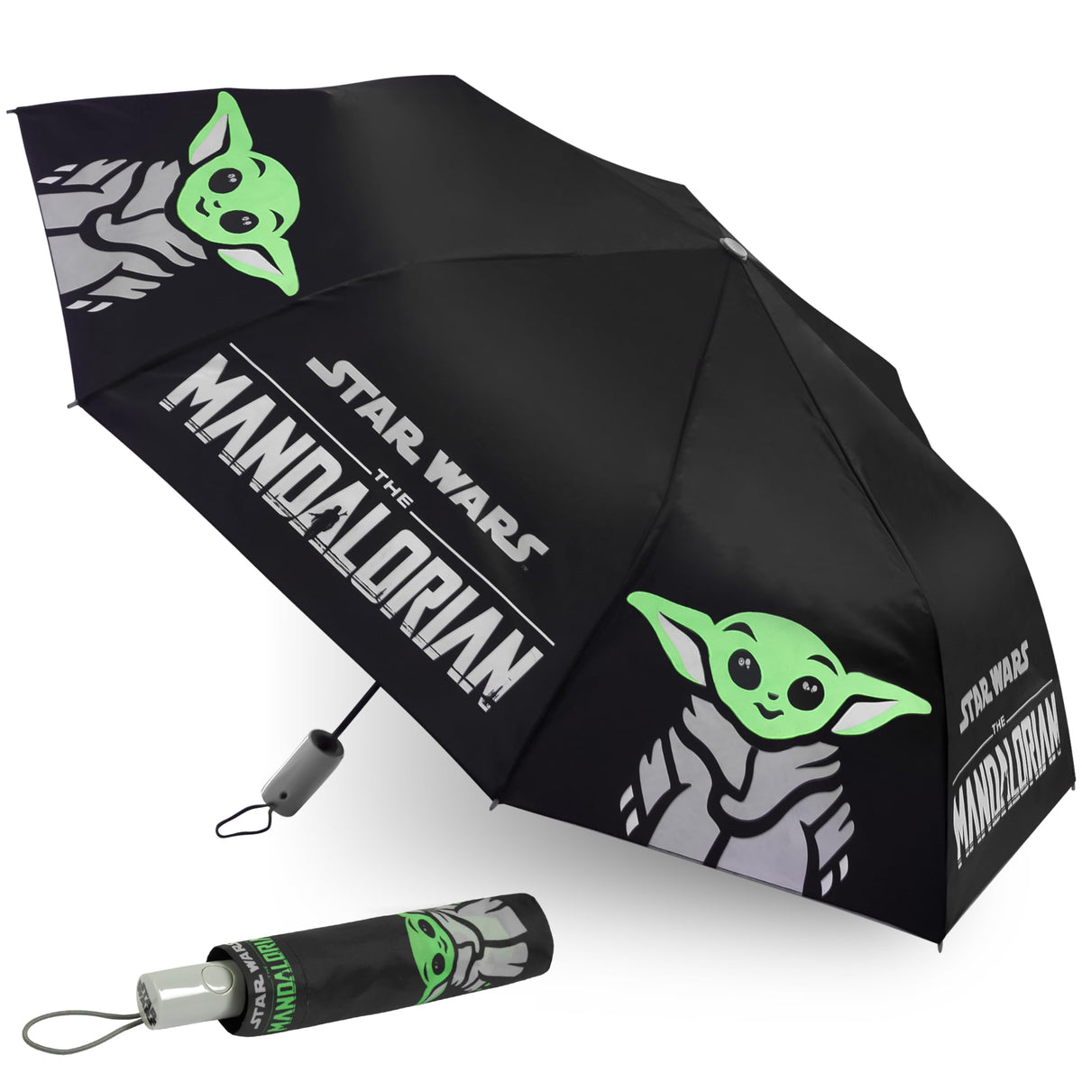 Disney Automatic Umbrella for Kids Teens Adults, Folding Telescopic Umbrella Lightweight Travel School Work, Gifts for Kids