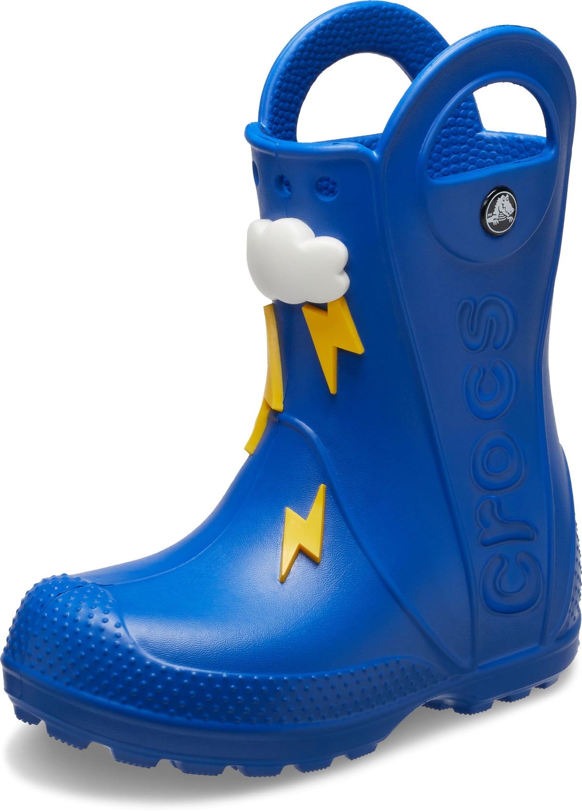 Crocs Kids' Handle It Rain Boots | Waterproof Slip On Shoes | Kids' Rain Boots