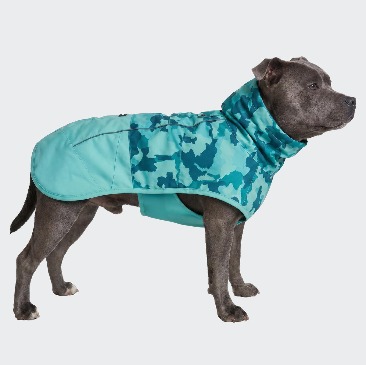Spark Paws Dog Raincoat - Waterproof Rain Jacket w/Hood, Full Coverage | Waterproof Coat Covers Full Body incl. Belly - Reflective, Covered Harness Holes, Lightweight, Small, Medium & Large Dogs