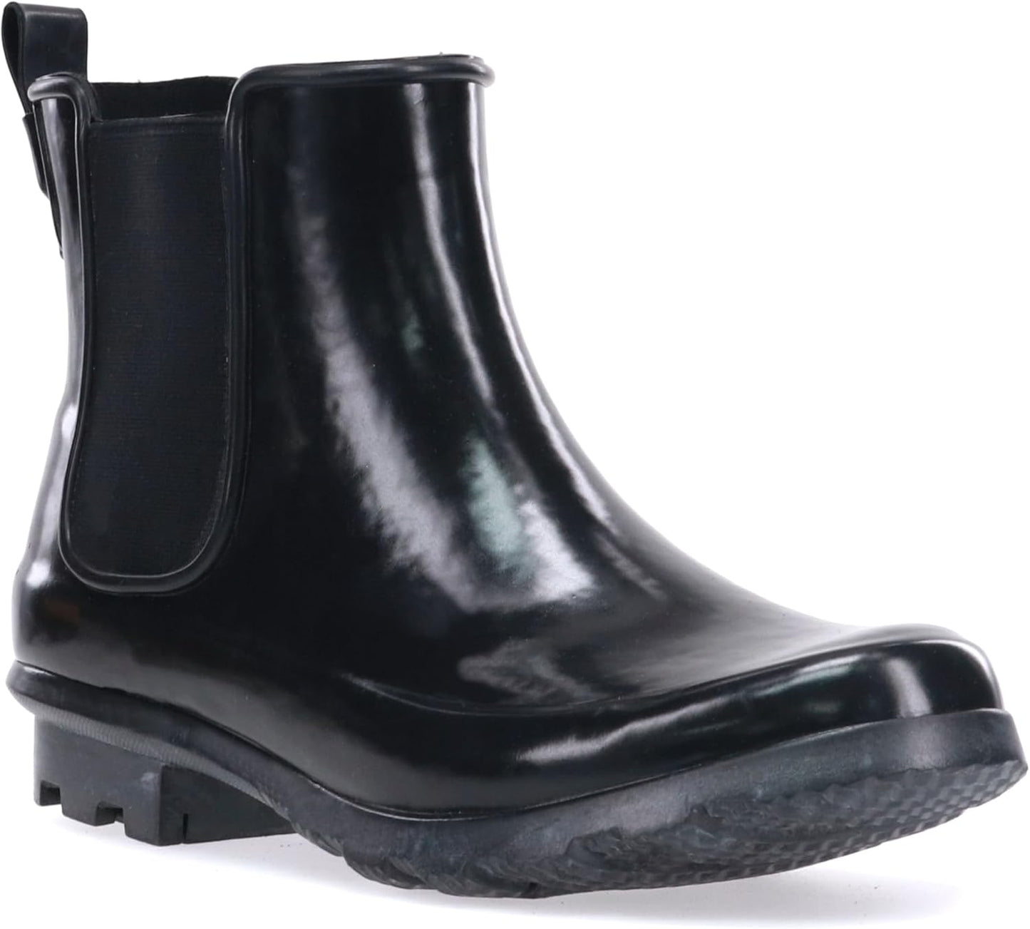Western Chief Women's Waterproof Pull-On Chelsea Rain Boot with Fun Prints | Ladies slip-on ankle boots with rubber sole, cushioned EVA insole, built for wet days and styled for any occasion