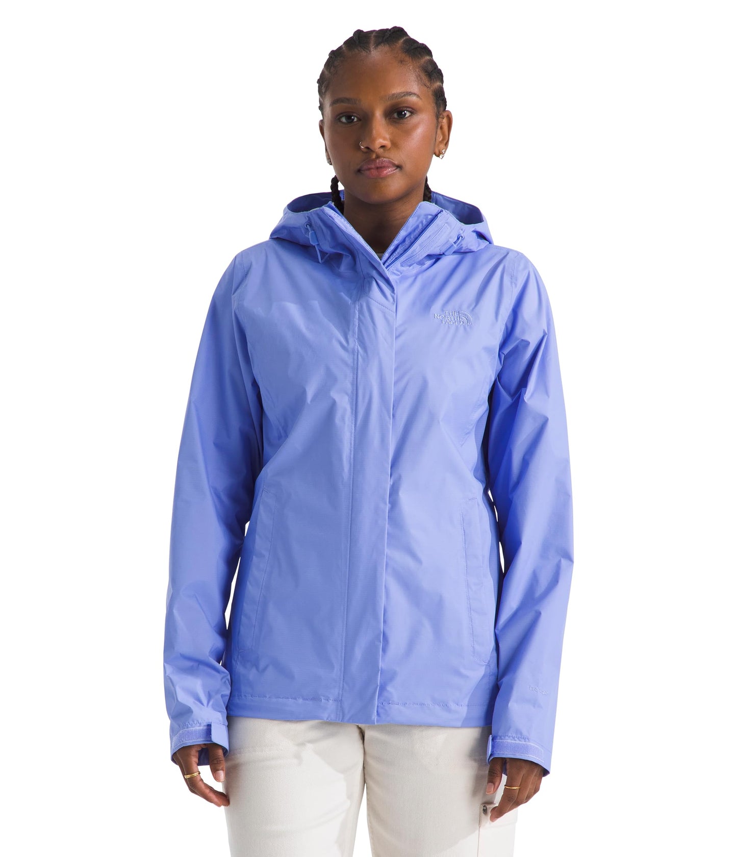 THE NORTH FACE Women's Venture 2 Waterproof Hooded Rain Jacket | Raincoat With Breathable Dryvent 2.5l Fabric, Pit-zips