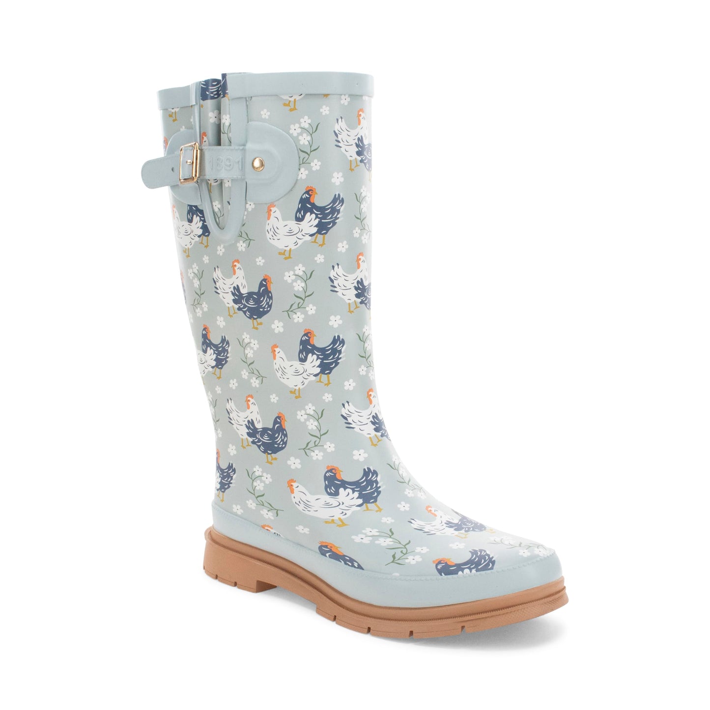 Western Chief Women's Tall Waterproof Rain Boot Outdoor Garden Shoes