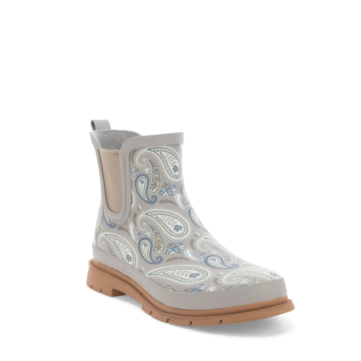 Western Chief Women's Waterproof Pull-On Chelsea Rain Boot with Fun Prints | Ladies slip-on ankle boots with rubber sole, cushioned EVA insole, built for wet days and styled for any occasion