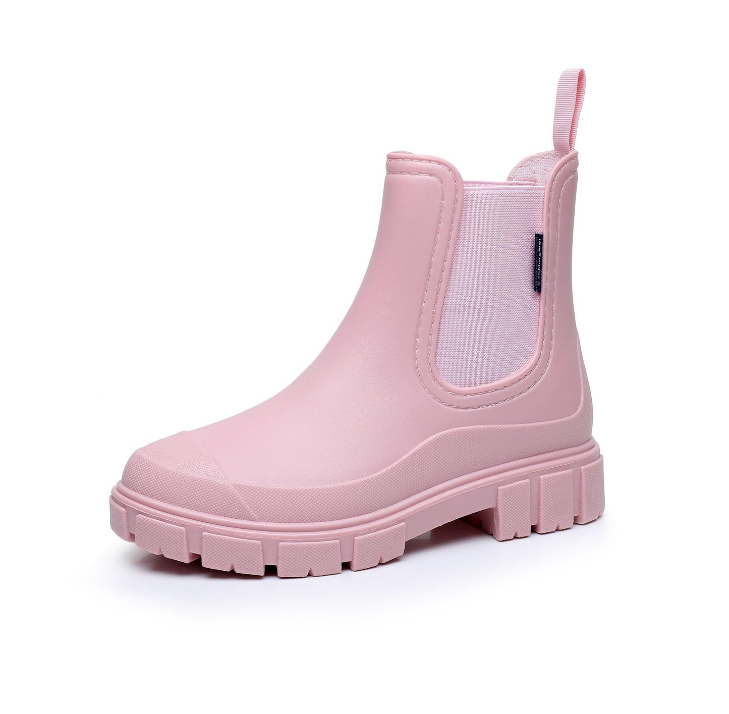 Drecage Womens Rain Boots Waterproof Rubber Garden Shoes Short Ankle Chelsea Boots Slip-Resistant