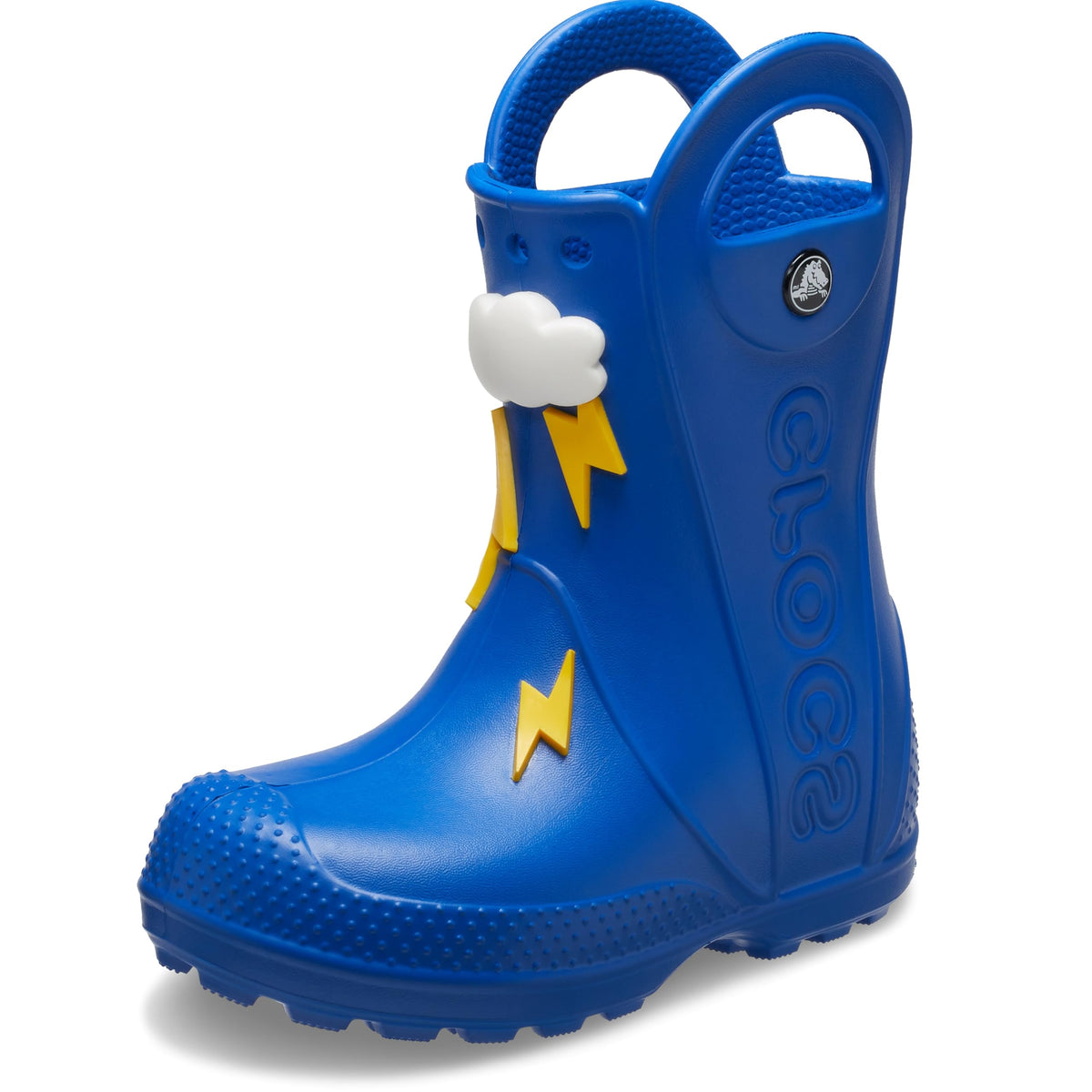 Crocs Kids' Handle It Rain Boots | Waterproof Slip On Shoes | Kids' Rain Boots