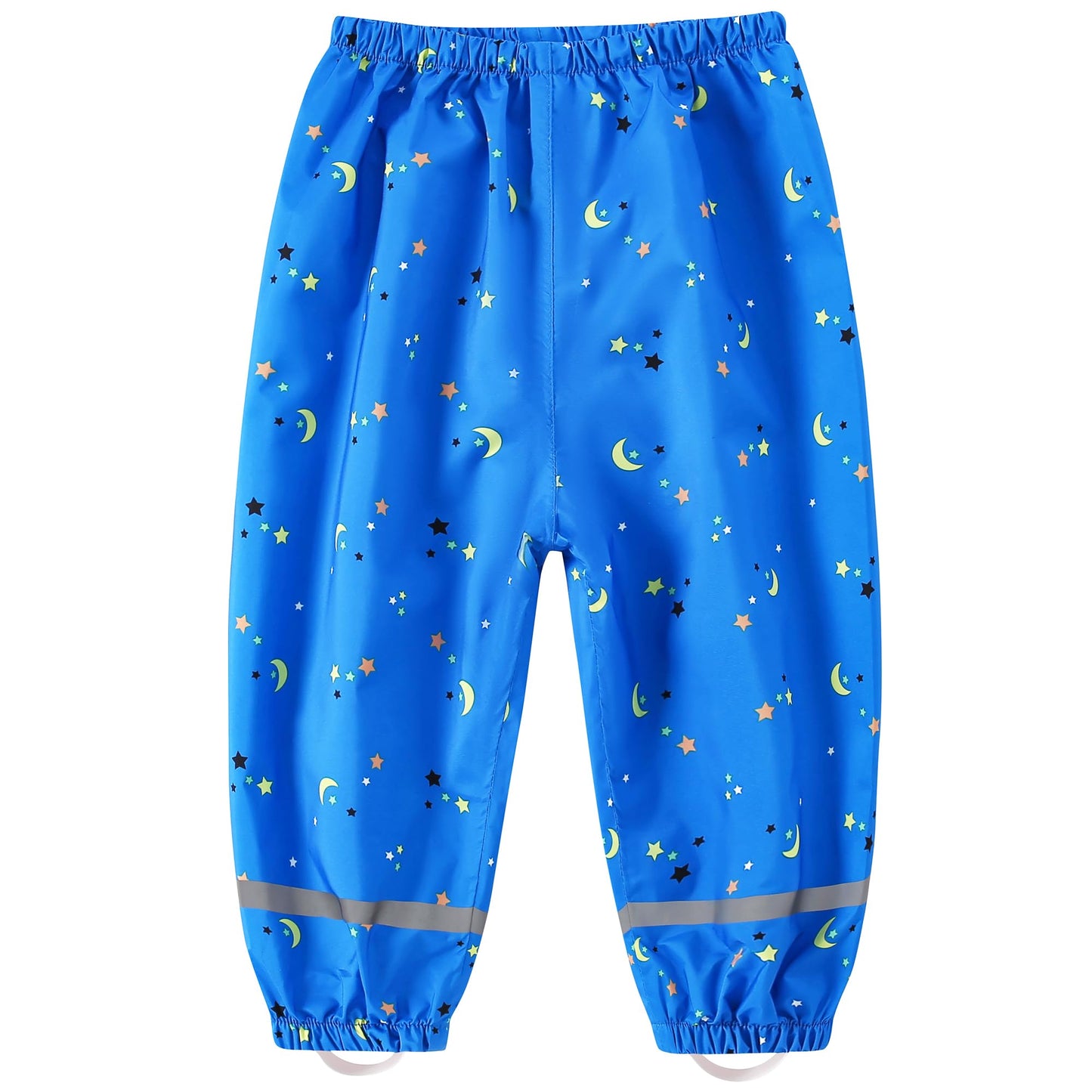 Fewlby Kids Rain Pants Toddler Waterproof Trousers Lightweight for Boys Girls