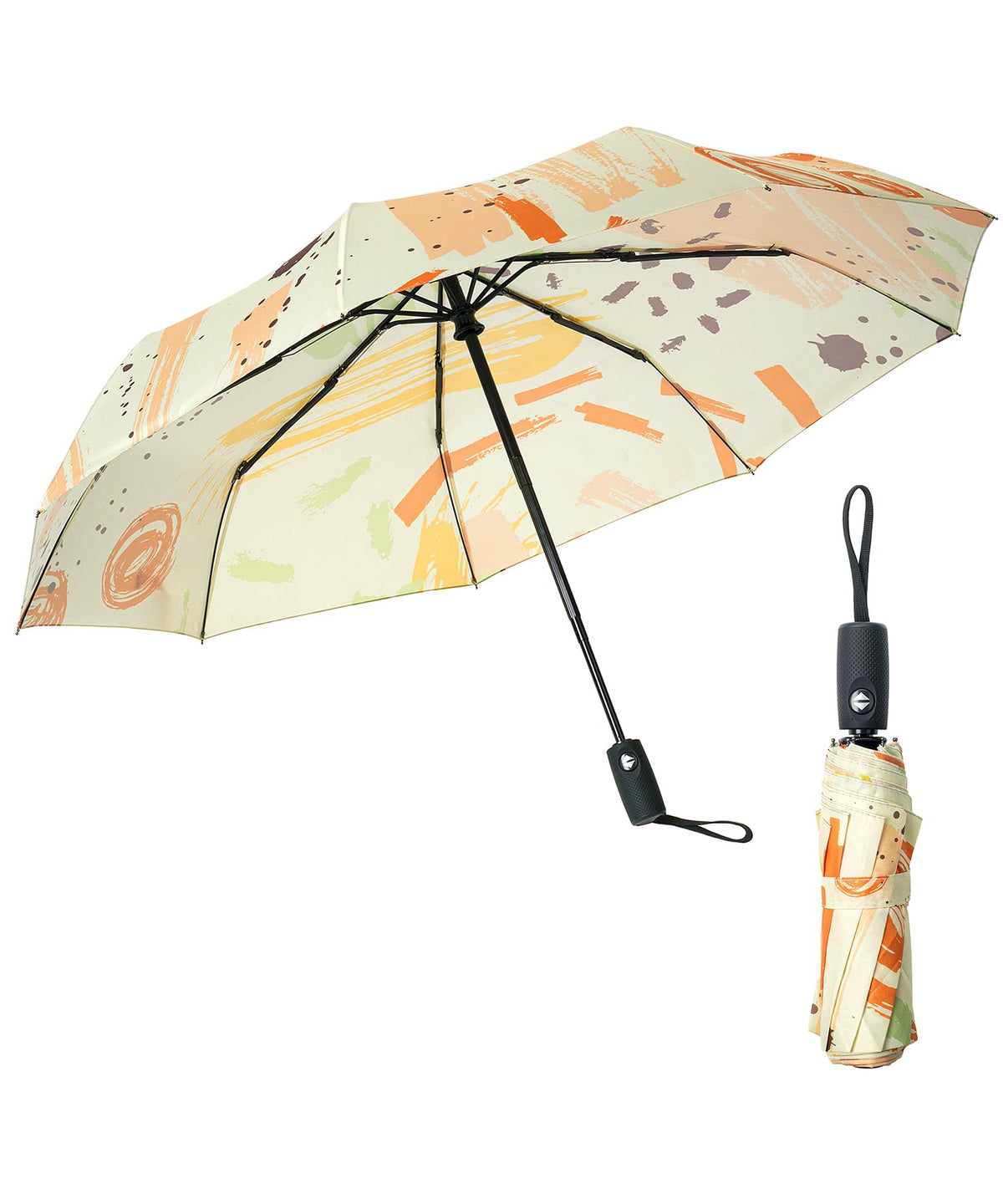 Mr. Pen- Windproof Travel Umbrella, Small Water-Resistant Automatic Folding Umbrella for Rain and Sun, Light, Compact and Portable for Women & Men, Fits Car & Backpack