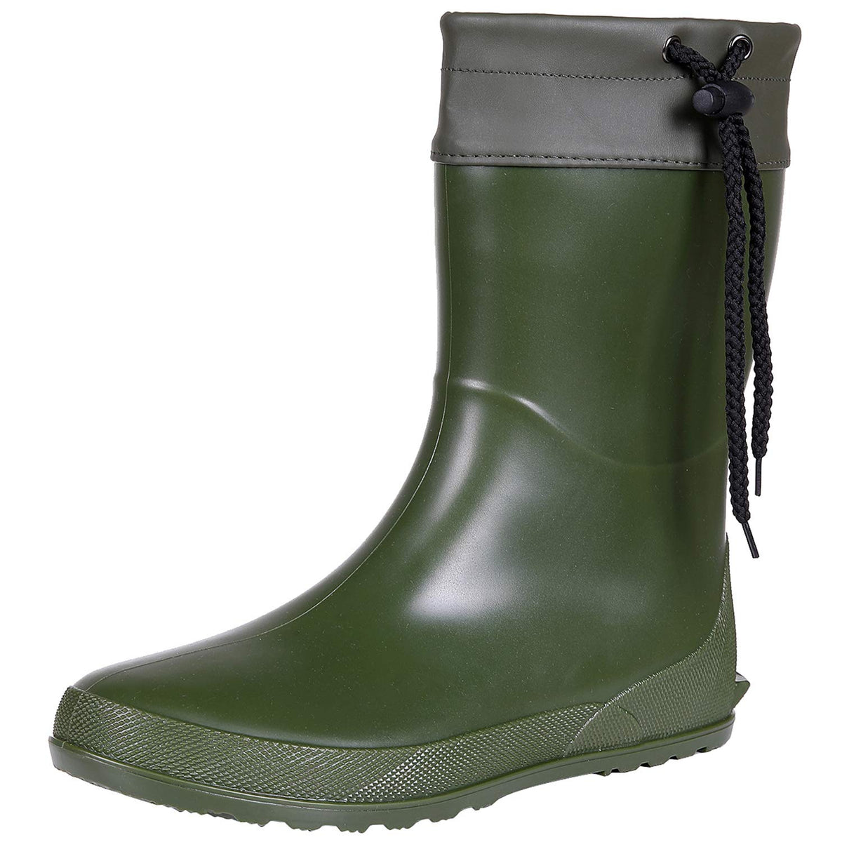 Asgard Women's Mid Calf Rain Boots Collar Gardening Boots Ultra Lightweight Portable Garden Shoes | Ultra-soft Waterproof Garden Shoes, Foldable Adjustable Collar Rubber Short Boots