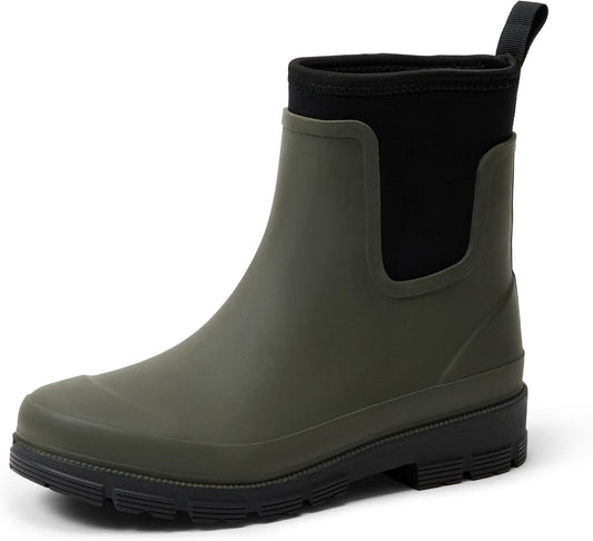 Amazon Essentials Women's Chelsea Ankle Rain Boot