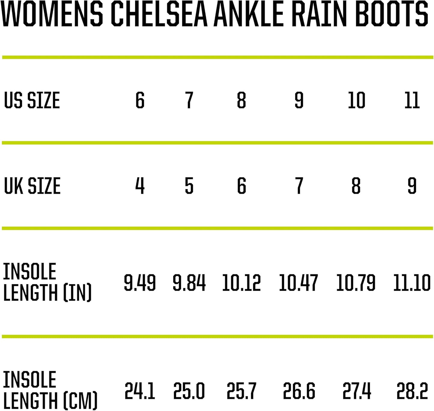 Western Chief Women's Waterproof Pull-On Chelsea Rain Boot with Fun Prints | Ladies slip-on ankle boots with rubber sole, cushioned EVA insole, built for wet days and styled for any occasion