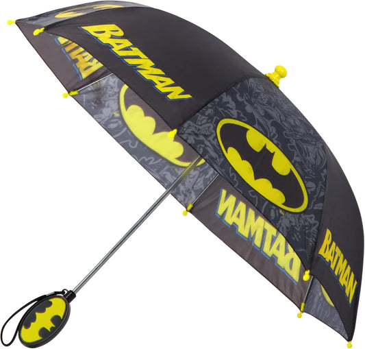 Kids Character Umbrella Sesame Street, Batman, MLP, and more, Lightweight, rainwear for ages 3-6