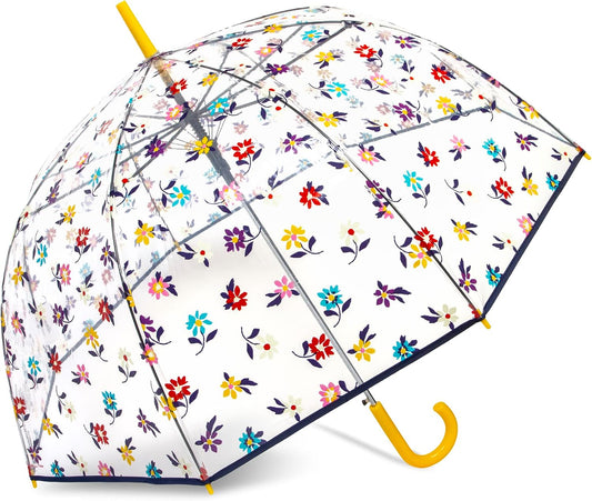ShedRain Auto Open Bubble Umbrella – See Through, Rain & Windproof, for Weddings, Proms, Events | Wedding Umbrella, Dome Umbrella, Safety Design, Fiberglass Frame, Steel Shaft,