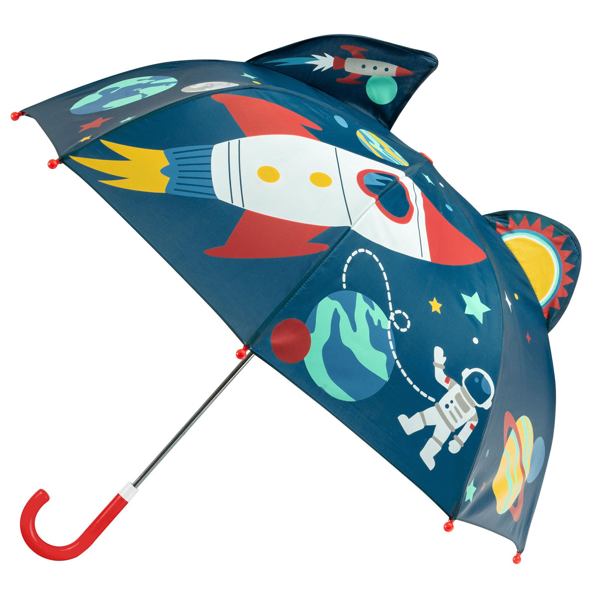 Stephen Joseph, 3D Pop Up Kids Umbrella, Cute Animals & Toddler Rain Umbrella Lightweight Easy Grip Handle for Boys Girls Ages 3-8