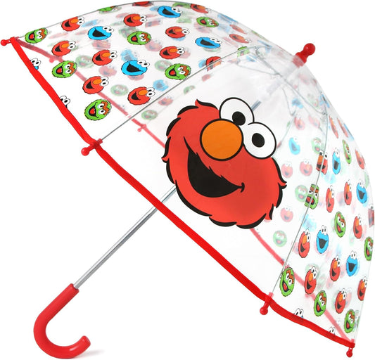 ABG Accessories Kids Umbrella for Boys and Girls Dome clear bubble umbrellas for Rain Windproof & Transparent with Easy Grip Handle Ages 3-10