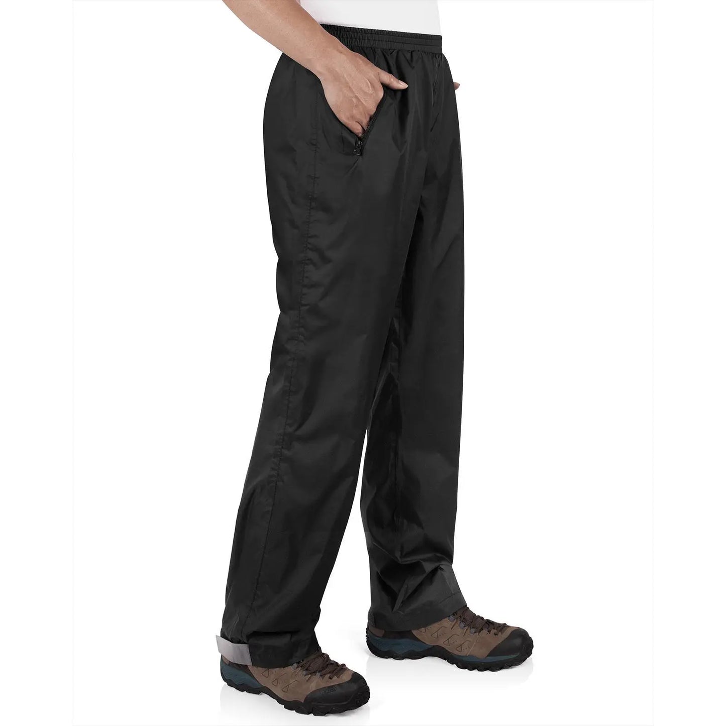 33,000ft Packable Rain Pants for Men Waterproof Hiking Pants Lightweight Rain Pants Outdoor Windproof Pant for Golf, Fishing